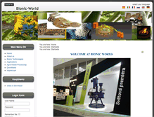 Tablet Screenshot of bionic-world.net